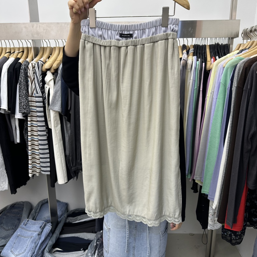 SPECIAL韓國直郵女士新款26春夏職業休閑時尚半身裙中短裙SPECIAL半身裙/中短裙圖色1