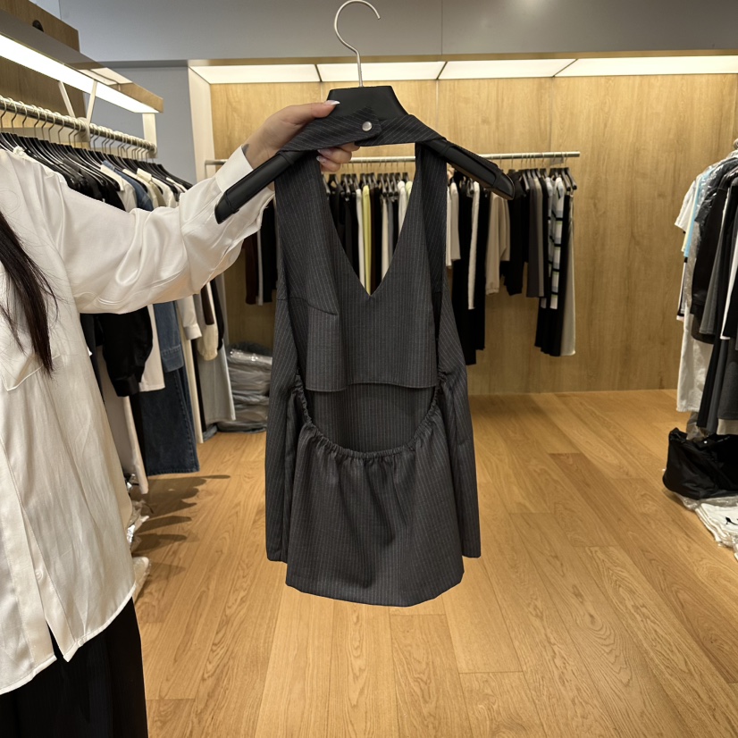 LEFANCY韓國直郵實拍女裝新品職業26春夏休閑熱賣吊帶背心LEFANCY吊帶/背心