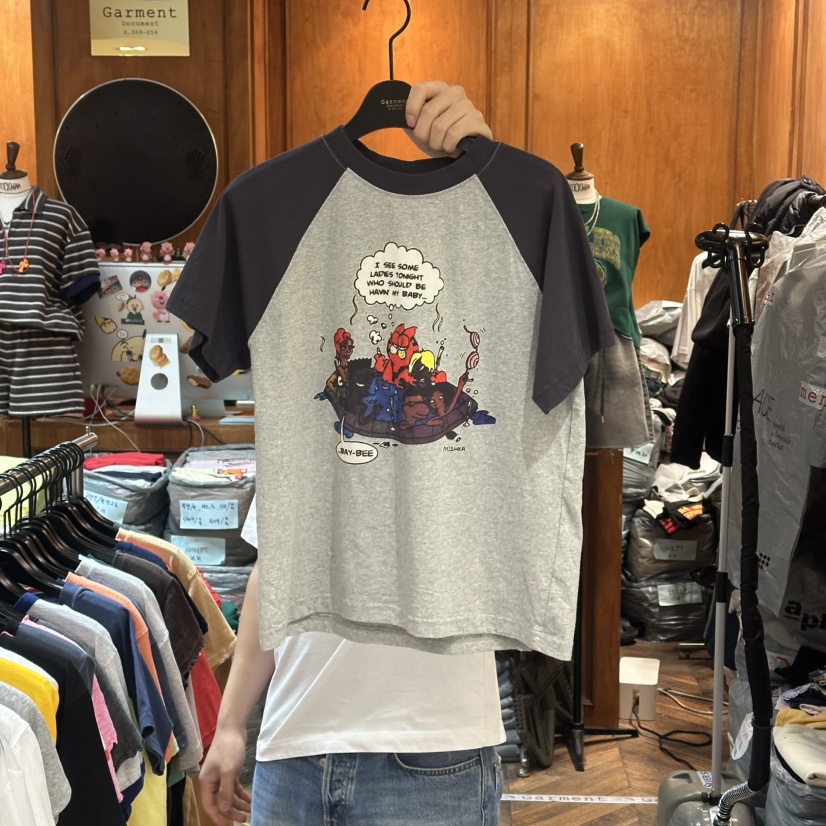 GARMENT-P韓國直郵實拍女士新品職業26春夏休閑人氣推薦T恤GARMENTT恤圖色3