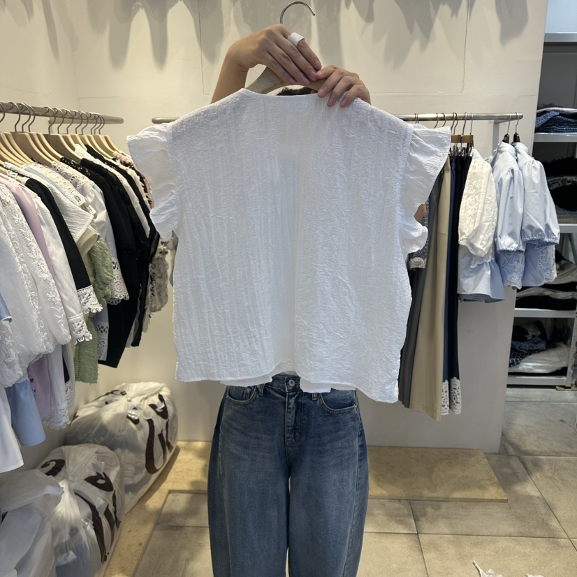 LADYBUG/ADORABLE韓國代購女士新品時尚26春夏襯衫蕾絲衫ADORABLE/LADYBUG襯衫/蕾絲衫