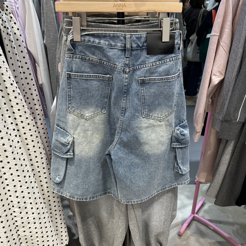 ANNA-P韓國直郵實拍女裝新款休閑人氣熱賣26春夏短褲口袋ANNA-P短褲