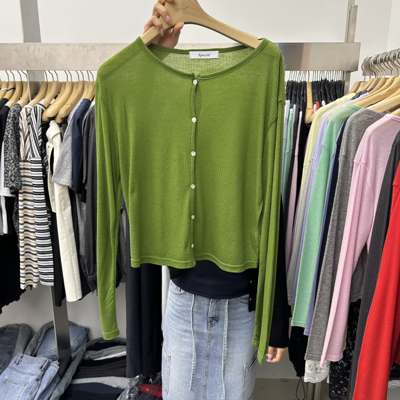 SPECIAL韓國東大門直郵女裝新品人氣26春夏休閑職業針織衫SPECIAL針織衫圖色2