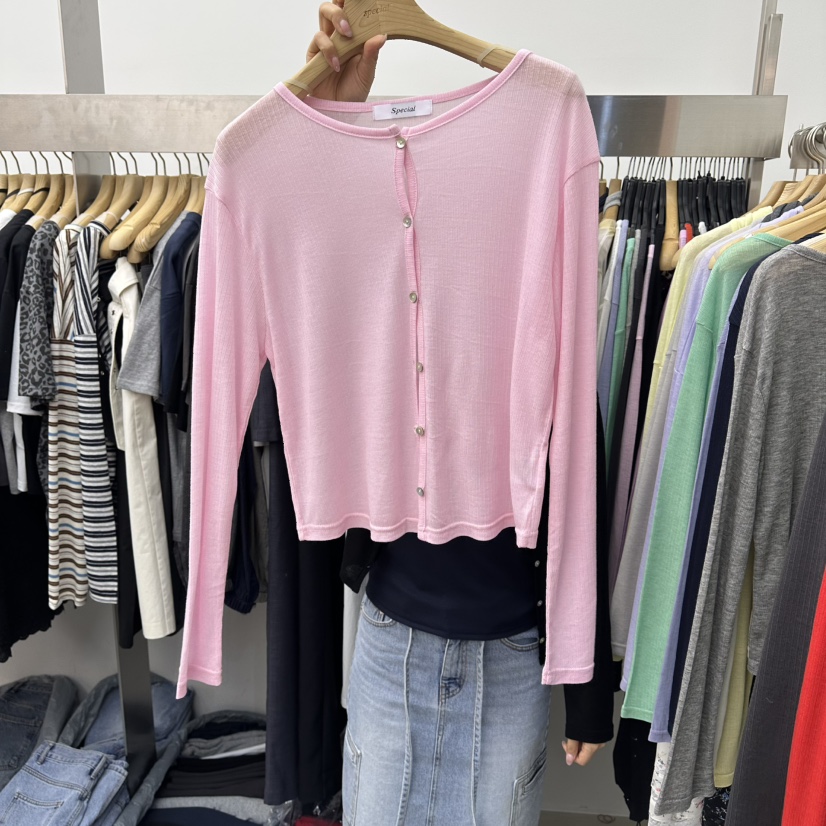SPECIAL韓國東大門直郵女裝新品人氣26春夏休閑職業針織衫SPECIAL針織衫圖色3