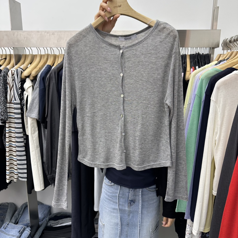 SPECIAL韓國東大門直郵女裝新品人氣26春夏休閑職業針織衫SPECIAL針織衫圖色4