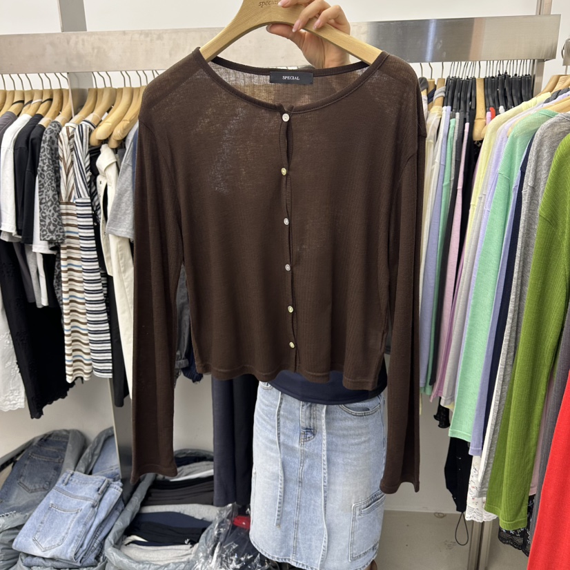 SPECIAL韓國東大門直郵女裝新品人氣26春夏休閑職業針織衫SPECIAL針織衫圖色7