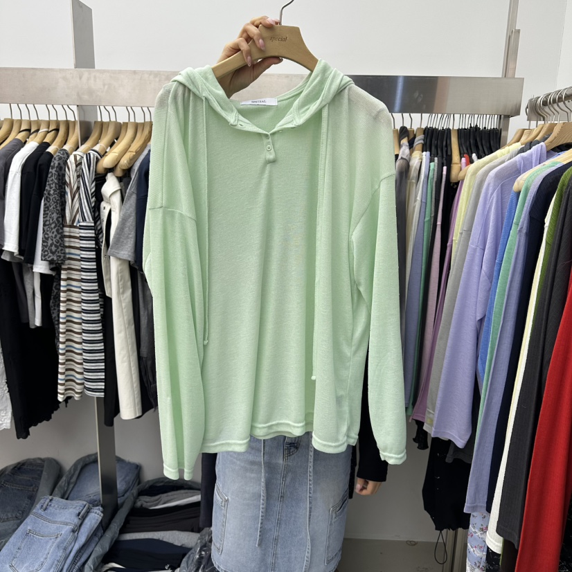 SPECIAL韓國東大門直郵女士新品熱賣26春夏時尚職業長袖T恤SPECIAL長袖T恤圖色2