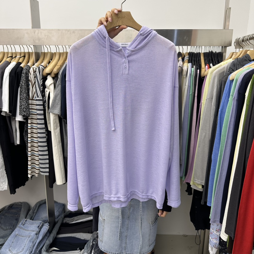 SPECIAL韓國東大門直郵女士新品熱賣26春夏時尚職業長袖T恤SPECIAL長袖T恤圖色3