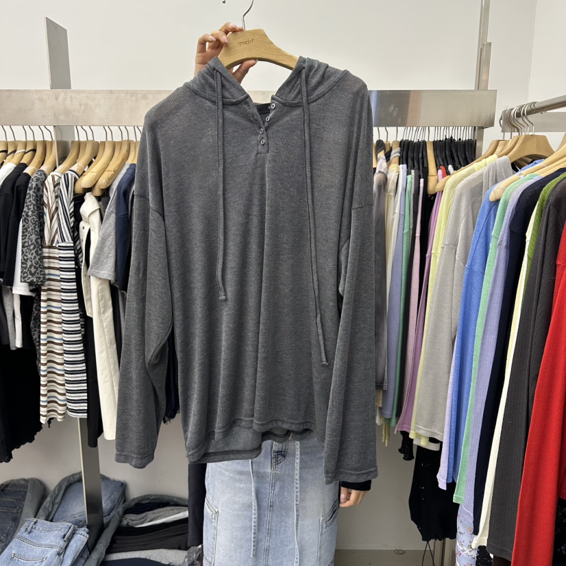 SPECIAL韓國東大門直郵女士新品熱賣26春夏時尚職業長袖T恤SPECIAL長袖T恤圖色4