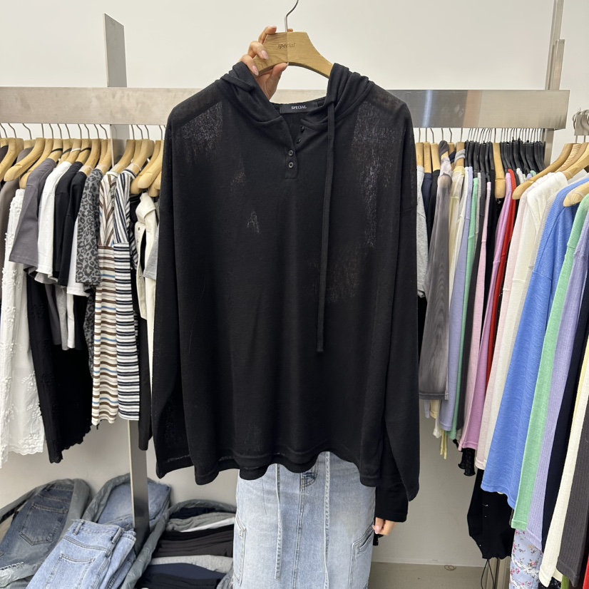 SPECIAL韓國東大門直郵女士新品熱賣26春夏時尚職業長袖T恤SPECIAL長袖T恤圖色7