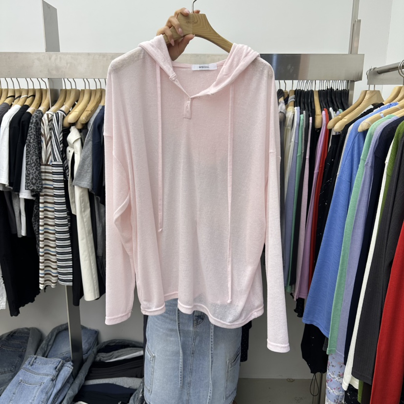 SPECIAL韓國東大門直郵女士新品熱賣26春夏時尚職業長袖T恤SPECIAL長袖T恤圖色9