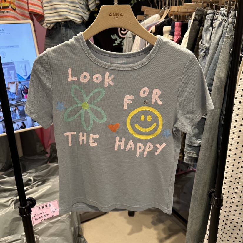 ANNA-P韓國東大門直郵女裝新款推薦熱賣26春夏人氣休閑T恤ANNA-PT恤圖色3