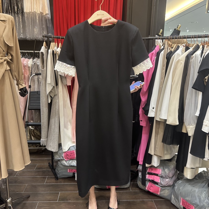 HERISH韓國代購女士新款熱賣人氣休閑26春夏時尚連衣裙蕾絲Haute-Herish-Q連衣裙圖色2