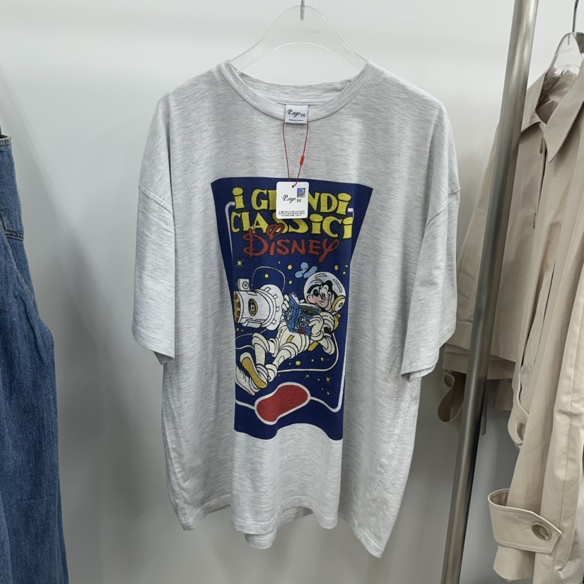 TOPDRESSING韓國直郵女士新款職業休閑人氣推薦熱賣26春夏T恤TOPDRESSINGT恤圖色2