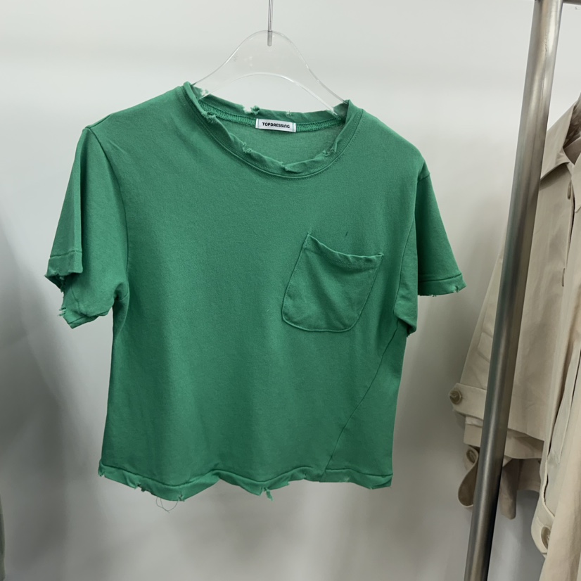 TOPDRESSING韓國直郵女裝新款職業時尚推薦熱賣26春夏T恤TOPDRESSINGT恤圖色2