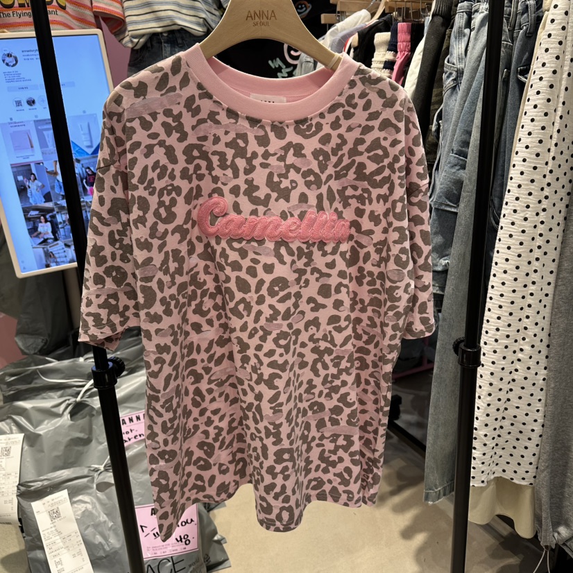 ANNA-P韓國直郵實拍女士新款休閑熱賣人氣職業推薦時尚T恤ANNA-PT恤圖色1