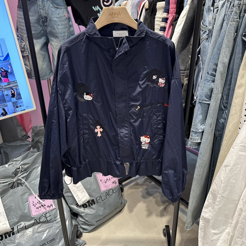 ANNA-P韓國東大門直郵女士新品26春夏休閑職業熱賣時尚夾克ANNA-P夾克圖色2