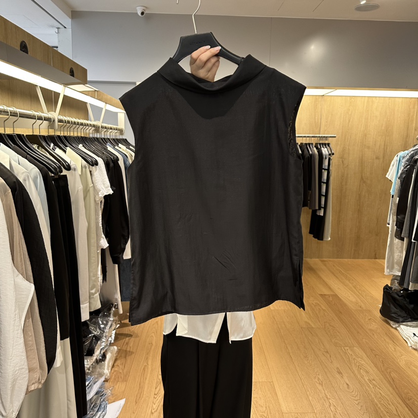 LEFANCY韓國代購女裝新品人氣26春夏時尚熱賣襯衫蕾絲衫絲綢LEFANCY襯衫/蕾絲衫圖色2