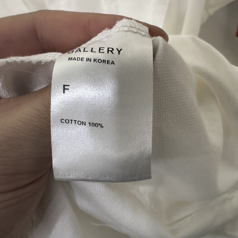 GALLERY-P韓國直郵實拍女裝新款熱賣職業連衣裙含腰帶V領GALLERY-P連衣裙