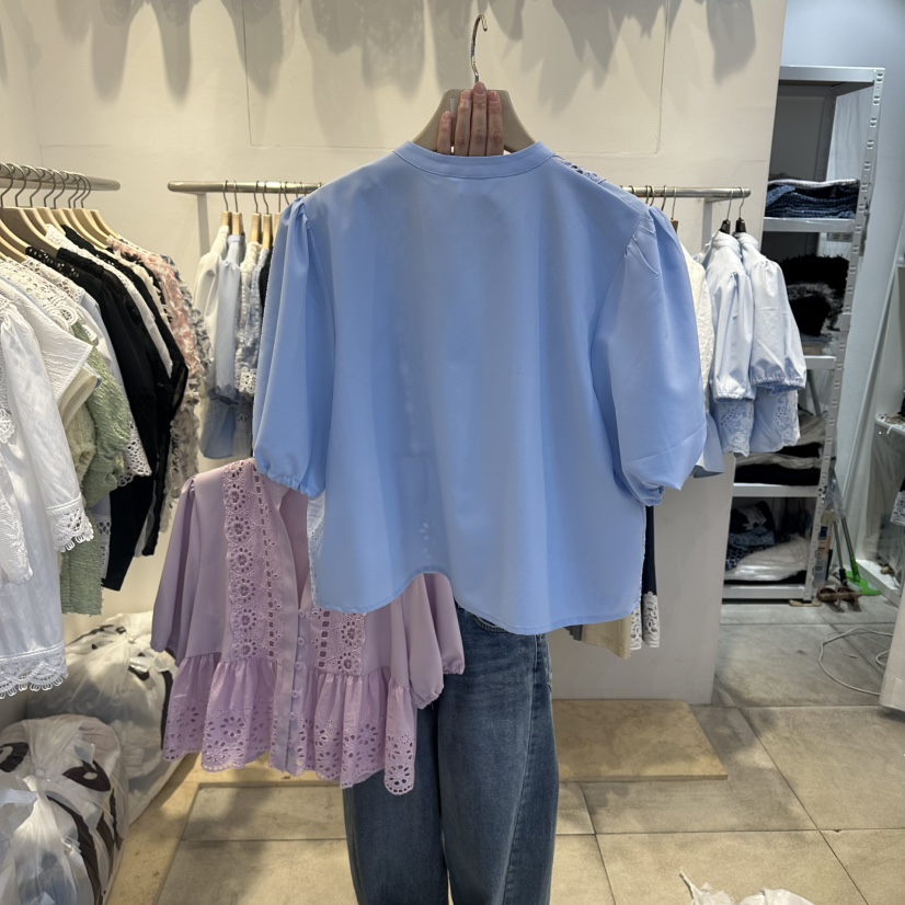 LADYBUG/ADORABLE韓國直郵女裝新品休閑推薦熱賣襯衫蕾絲衫ADORABLE/LADYBUG襯衫/蕾絲衫