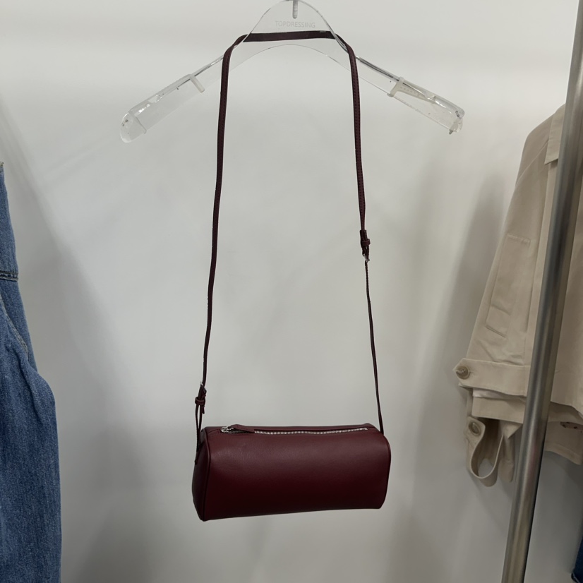 TOPDRESSING韓國直郵女士新款時尚休閑單肩斜跨包羊皮露肩TOPDRESSING單肩/斜跨包圖色3