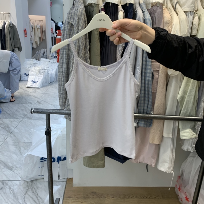 JINSIM韓國直郵實拍女裝新款職業時尚熱賣推薦26春夏吊帶背心JINSIM吊帶/背心圖色1