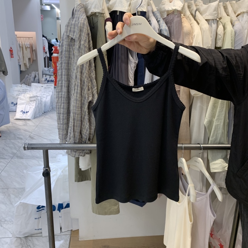 JINSIM韓國直郵實拍女裝新款職業時尚熱賣推薦26春夏吊帶背心JINSIM吊帶/背心圖色2