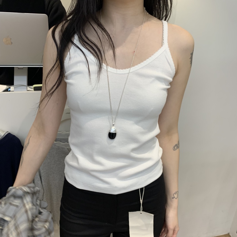 JINSIM韓國直郵實拍女裝新款職業時尚熱賣推薦26春夏吊帶背心JINSIM吊帶/背心圖色3