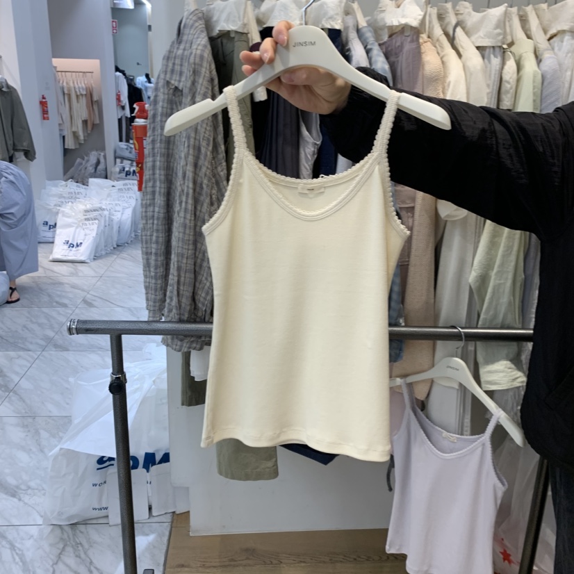 JINSIM韓國直郵實拍女裝新款職業時尚熱賣推薦26春夏吊帶背心JINSIM吊帶/背心圖色4