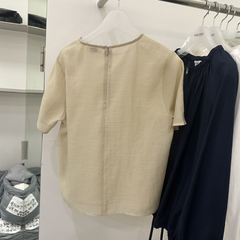 GALLERY-P韓國直郵女士新款推薦職業26春夏休閑襯衫蕾絲衫GALLERY-P襯衫/蕾絲衫