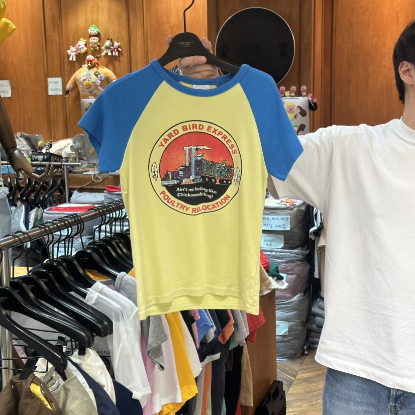 GARMENT-P韓國東大門直郵女裝新品26春夏推薦時尚熱賣T恤GARMENTT恤圖色2