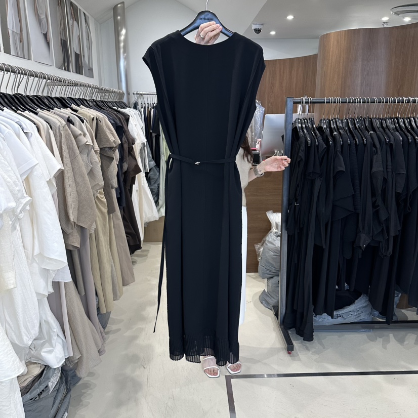 LE EDITION/LEBOENE韓國東大門直郵女士新款職業連衣裙含腰帶LE EDITION/LEBOENE連衣裙圖色1