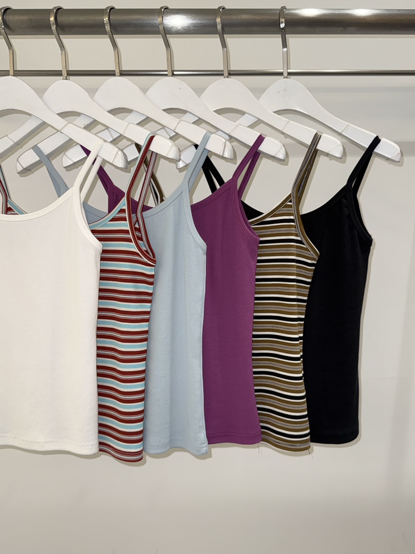 VIVE韓國直郵實拍女士新品休閑時尚推薦職業26春夏吊帶背心VIVE吊帶/背心