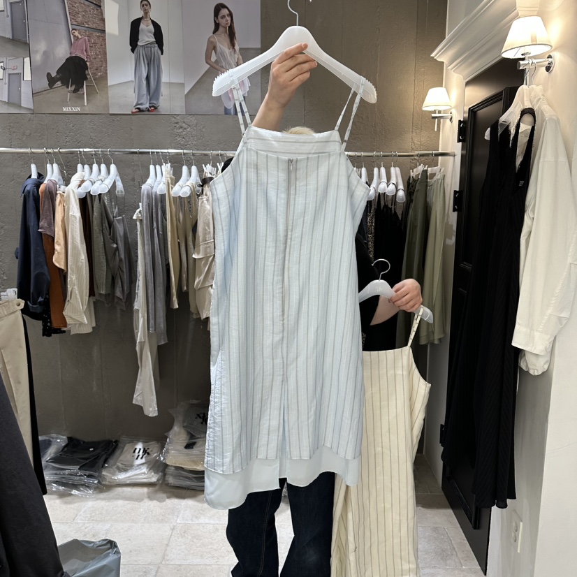 MIXXIN韓國直郵女裝新款26春夏休閑人氣推薦時尚熱賣連衣裙MIXXIN連衣裙