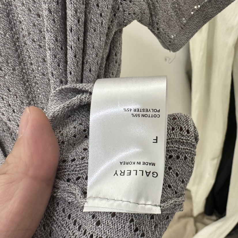 GALLERY-P韓國直郵實拍女士新款職業時尚26春夏針織衫開衫GALLERY-P針織衫