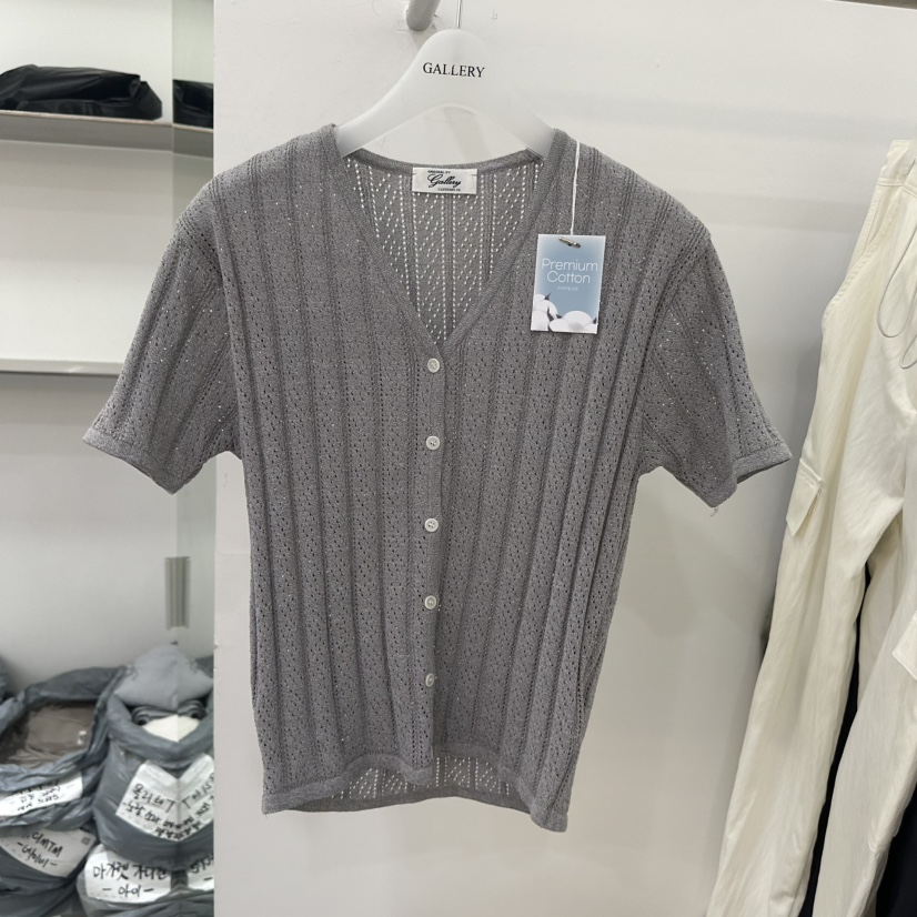 GALLERY-P韓國直郵實拍女士新款職業時尚26春夏針織衫開衫GALLERY-P針織衫圖色1