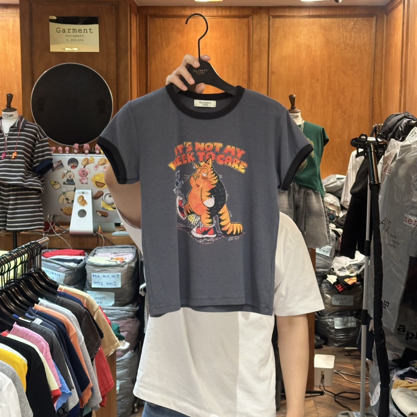 GARMENT-P韓國東大門直郵女士新款職業推薦人氣時尚休閑T恤GARMENTT恤圖色2