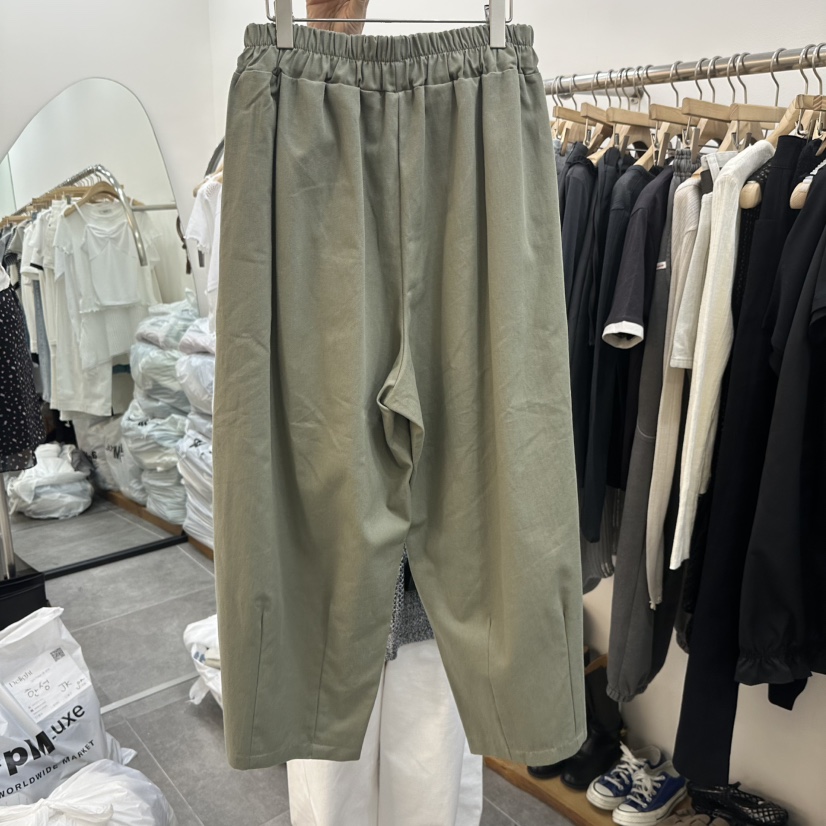 DELIGHT-L韓國東大門代購女裝新品時尚推薦休閑休閑褲褶裥DELIGHT-L休閑褲