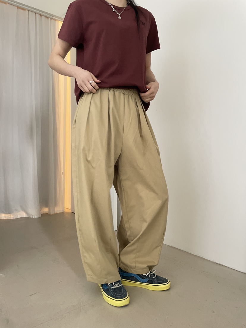 DELIGHT-L韓國東大門代購女裝新品時尚推薦休閑休閑褲褶裥DELIGHT-L休閑褲圖色2