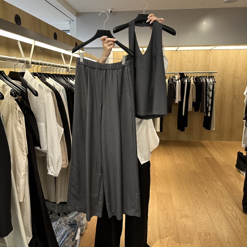 LEFANCY韓國東大門直郵女士新款職業熱賣休閑26春夏休閑褲LEFANCY休閑褲