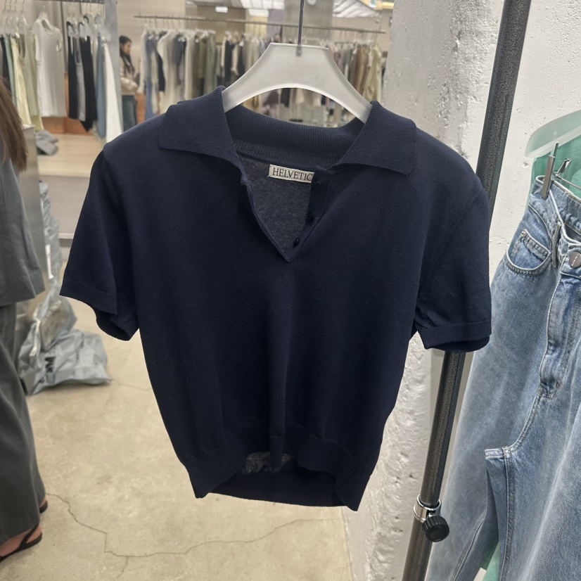 HELVETICA韓國代購女士新品休閑職業26春夏熱賣推薦針織衫HELVETICA針織衫圖色3