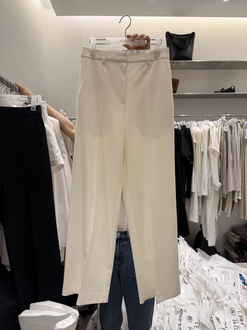 WOOD SAGE韓國代購女士新品休閑熱賣時尚26春夏推薦休閑褲WOOD SAGE休閑褲圖色1