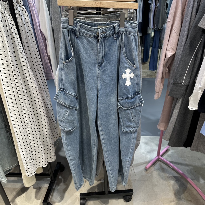 ANNA-P韓國代購女裝新款26春夏職業推薦時尚熱賣人氣牛仔褲ANNA-P牛仔褲圖色1