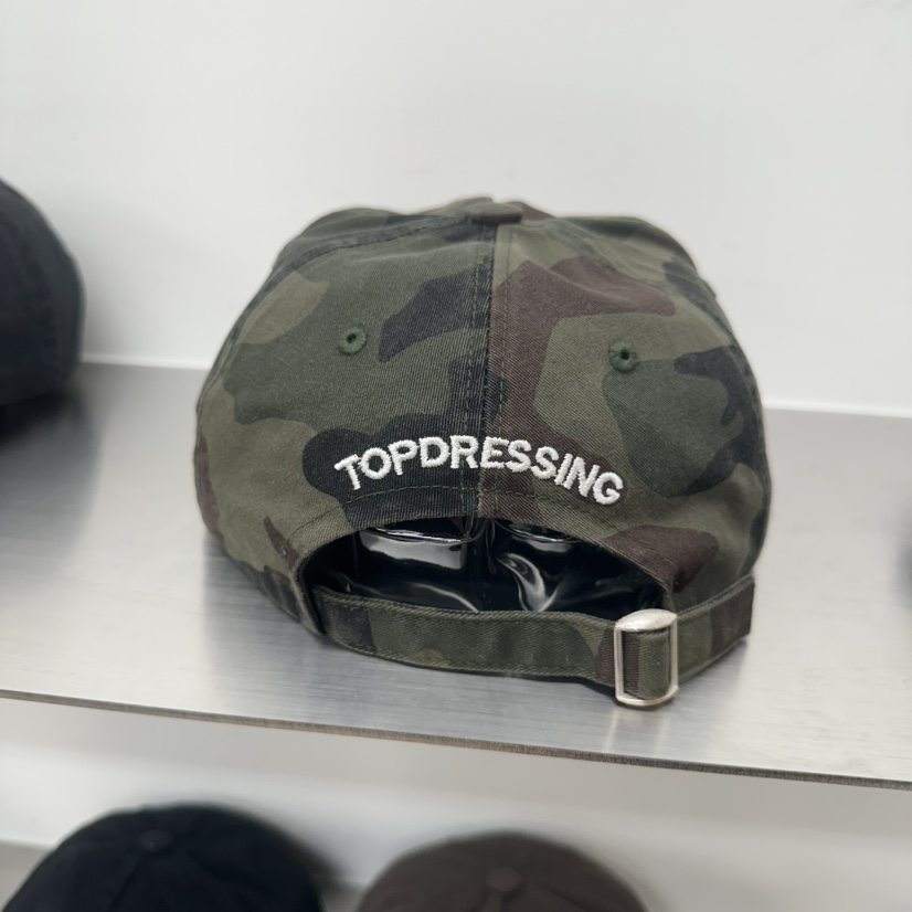 TOPDRESSING韓國東大門代購女裝新品26春夏休閑推薦帽子迷彩TOPDRESSING帽子