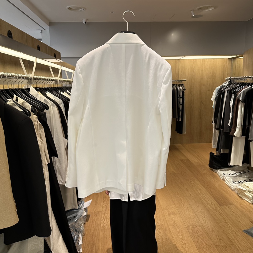 LEFANCY韓國東大門代購女士新品26春夏職業休閑夾克亞麻布LEFANCY夾克