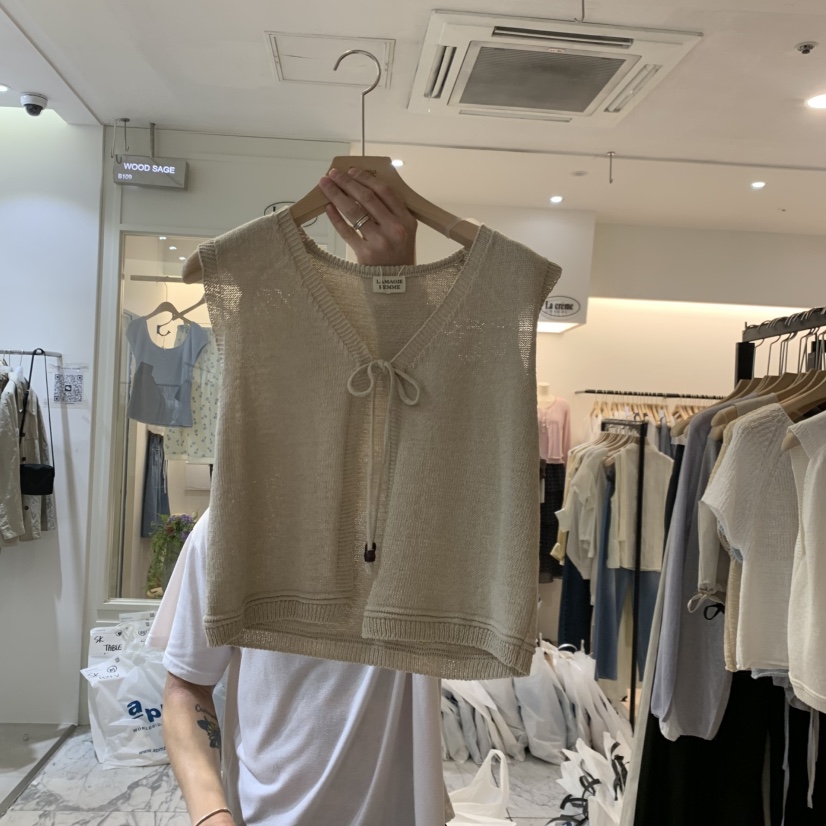 LA MAGIE FEMME韓國直郵女裝新款職業熱賣休閑吊帶背心Lamagie Femme吊帶/背心圖色3