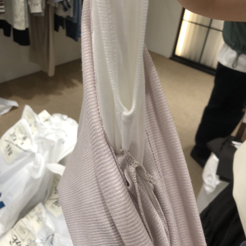 VENIR-a韓國直郵實拍女士新品人氣26春夏休閑時尚T恤假兩件VENIR-aT恤