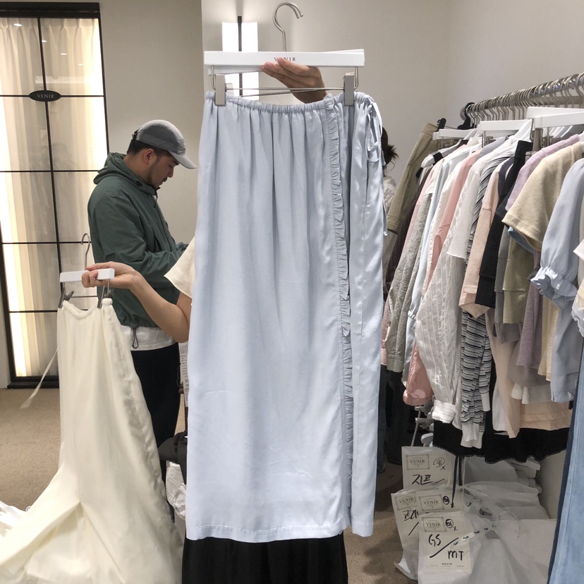 VENIR-a韓國直郵女裝新品推薦休閑人氣時尚職業26春夏長裙VENIR-a長裙圖色3