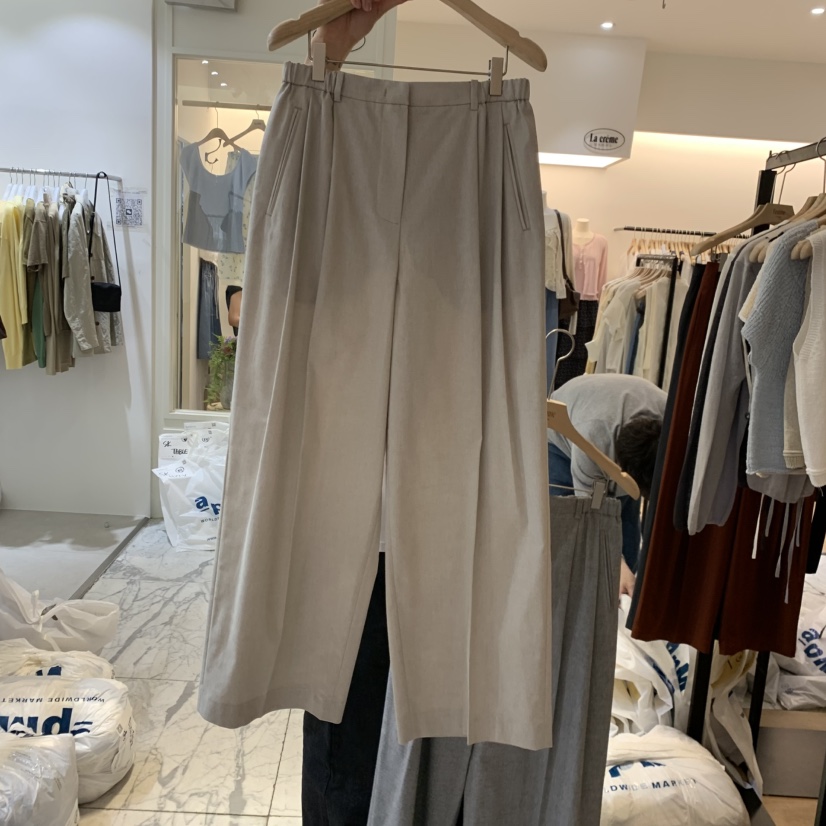 LA MAGIE FEMME韓國東大門直郵女士新款時尚休閑休閑褲Lamagie Femme休閑褲圖色2