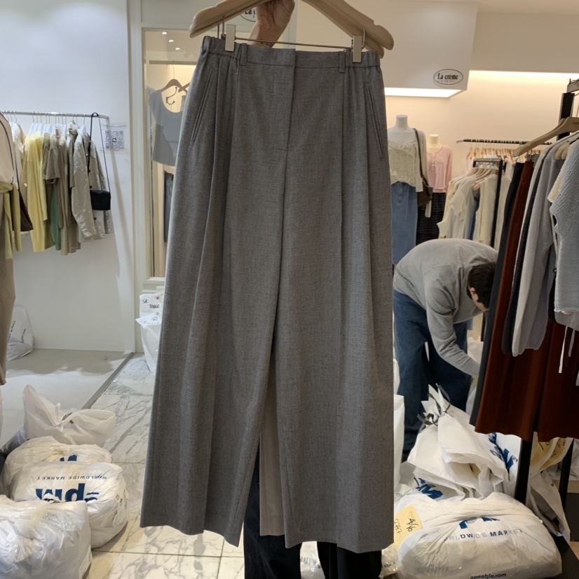 LA MAGIE FEMME韓國東大門直郵女士新款時尚休閑休閑褲Lamagie Femme休閑褲圖色3