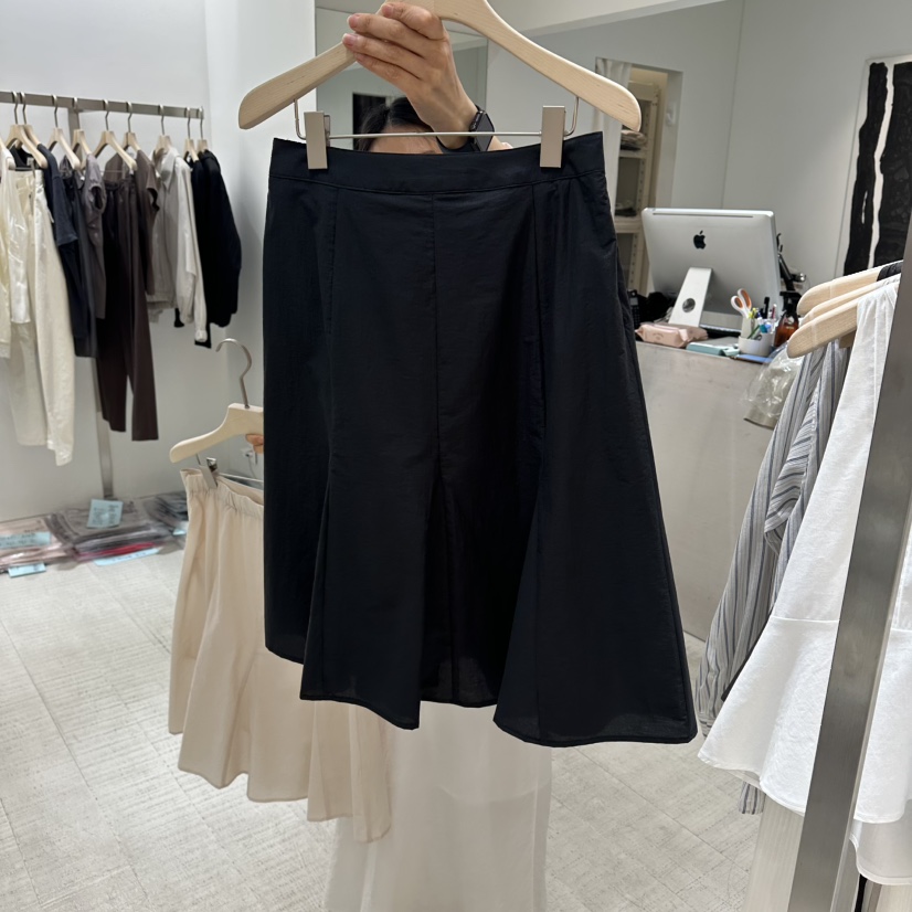 HAUTTE-P韓國直郵實拍女士新款休閑職業推薦半身裙中短裙棉HAUTTE半身裙/中短裙圖色2